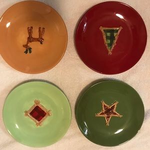 Christmas plates